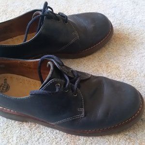 Dr Martens 3 Hole Oxford Black Leather Percy
